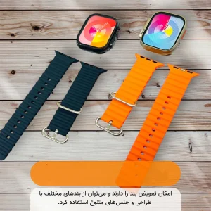 ساعت هوشمند 49 میلی متر مدل Royal X با بند سیلیکونی