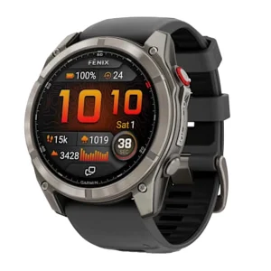 ساعت هوشمند 51 میلی‌متری گارمین مدل Fenix 8 Pro با بند سیلیکونی