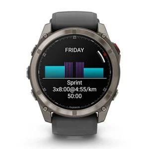 ساعت هوشمند 51 میلی‌متری گارمین مدل Fenix 8 Pro با بند سیلیکونی