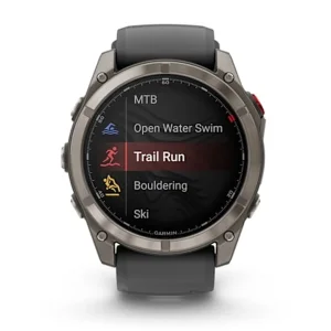ساعت هوشمند 51 میلی‌متری گارمین مدل Fenix 8 Pro با بند سیلیکونی