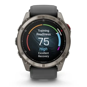 ساعت هوشمند 51 میلی‌متری گارمین مدل Fenix 8 Pro با بند سیلیکونی