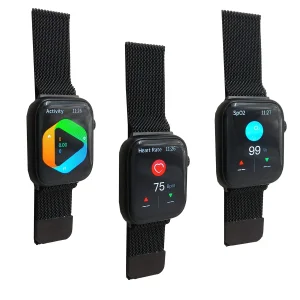 ساعت هوشمند مدل ws 68 mini با قابلیت صفحه نمایش رنگی و لمسی، کنترل موسیقی، کنترل سطح اکسیژن خون، مکالمه با بلوتوث، پشتیبانی از زبان فارسی و امکان تغییر تم ساعت و بند فلزی