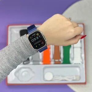 ساعت هوشمند 1.9 اینچی مدل H10 Ultra2 با بند سیلیکونی