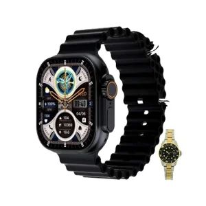 ساعت هوشمند 49 میلی متری مدل JEYES M74 MAX با بند سیلیکونی