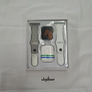 ساعت هوشمند مدل مدل w 26 Pro Max series8 2024 دارای قابلیت های صفحه نمایش رنگی، کنترل موسیقی (Music Player) بند سیلیکون