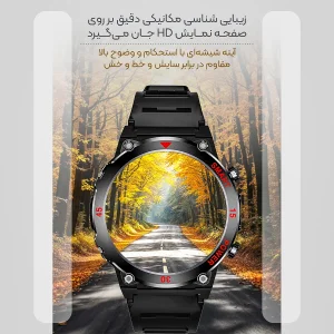 ساعت هوشمند 48 میلی متری مدل V900i PRO با بند سیلیکونی
