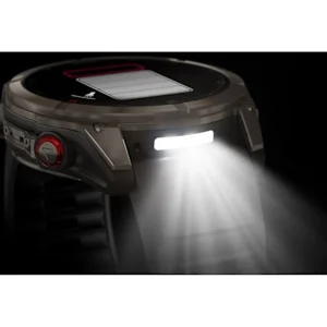 ساعت هوشمند 47 میلی‌متری گارمین مدل Fenix 8 Pro با بند چرمی به همراه بند سیلیکونی
