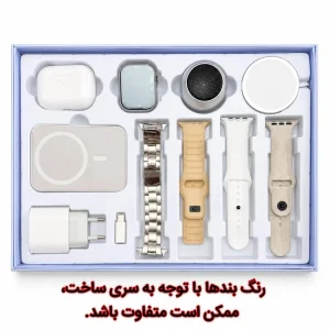 ساعت هوشمند ۴۹ میلی متری اکپو مدل D18 با بند سیلیکونی به همراه هدفون بلوتوثی