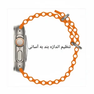 ساعت هوشمند 49 میلی متری ام کا مدل K300 با بند سیلیکونی به همراه هدفون بلوتوثی