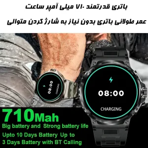 ساعت هوشمند هپی تاچ مدل V69 Big Screen
