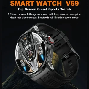 ساعت هوشمند هپی تاچ مدل V69 Big Screen