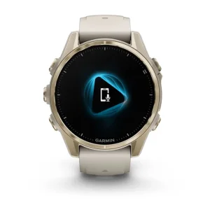 ساعت هوشمند 43 میلی‌متری گارمین مدل Fenix 8 Amoled با بند سیلیکونی