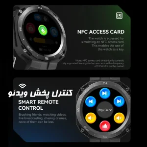 ساعت هوشمند مدل HW3 Cyber-Flicker Case