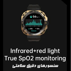 ساعت هوشمند مدل HW3 Cyber-Flicker Case