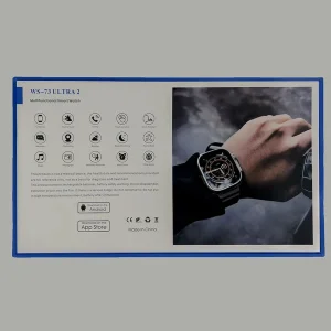 ساعت هوشمند مدل WS-73 ULTRA 2 به همراه هدفون بلوتوثی سنجش اکسیژن خون گام شمار