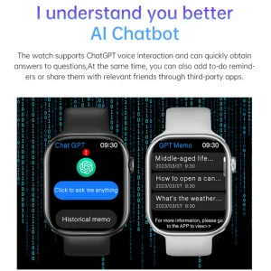 ساعت هوشمند جی اس ویر مدل GS9 Promax Amoled