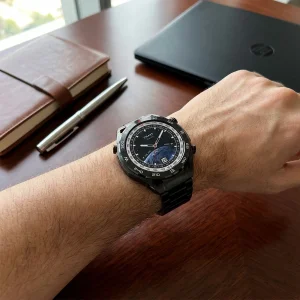 ساعت هوشمند 49 میلی‌متری ووکاس مدل G6 MAX با بند استیل ضدزنگ