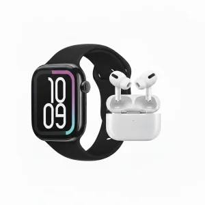 ساعت هوشمند ۴۶ میلی متری های واچ مدل 7+2 SEVEN PLUS ONE با ۷ بند متنوع به همراه هدفون بلوتوثی