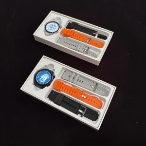 ساعت هوشمند 1.45 اینچی مدل SX70 با بند سیلیکونی