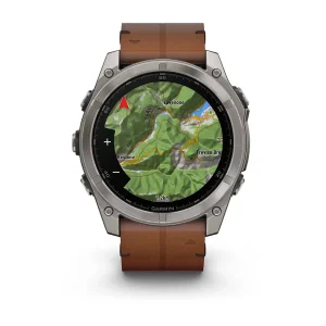 ساعت هوشمند گارمین مدل Fenix 8 - 51mm AMOLED، مناسب برای ورزش، روزمره، دارای قابلیت‌های صفحه نمایش رنگی، کنترل موسیقی، کنترل سطح اکسیژن خون، بند سیلیکونی، فناوری GPS، با حافظه داخلی 32 گیگابایت