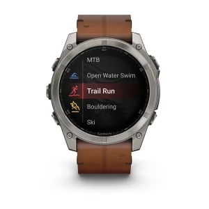ساعت هوشمند گارمین مدل Fenix 8 - 51mm AMOLED، مناسب برای ورزش، روزمره، دارای قابلیت‌های صفحه نمایش رنگی، کنترل موسیقی، کنترل سطح اکسیژن خون، بند سیلیکونی، فناوری GPS، با حافظه داخلی 32 گیگابایت