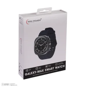 ساعت هوشمند 49 میلی متری مکس پاور مدل Galexy Max بند سیلیکون