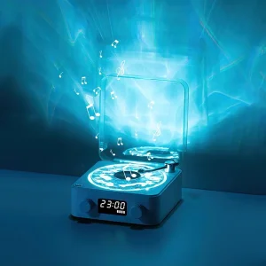 اسپیکر بلوتوثی قابل حمل طرح گرامافون مدل T3