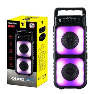 اسپیکر بلوتوثی قابل حمل ساند جت مدل HF-3225