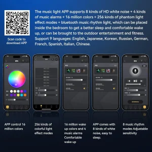 اسپیکر بلوتوثی شارژی قابل حمل مدل حلزونی RGB