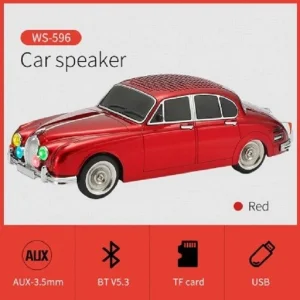 اسپیکر بلوتوثی قابل حمل وستر مدل WS-596 طرح ماشین کلاسیک