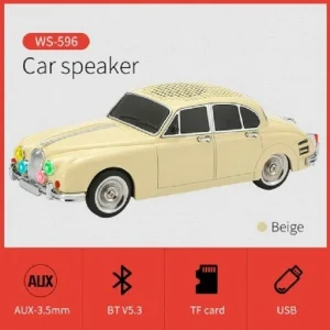 اسپیکر بلوتوثی قابل حمل وستر مدل WS-596 طرح ماشین کلاسیک