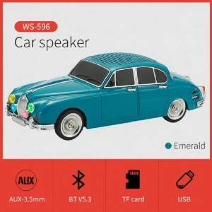اسپیکر بلوتوثی قابل حمل وستر مدل WS-596 طرح ماشین کلاسیک