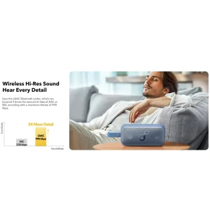 اسپیکر بلوتوثی قابل حمل انکر مدل Soundcore Motion 300 A3135