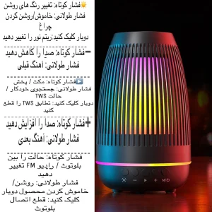 اسپیکر بلوتوثی قابل حمل  مدل P-21