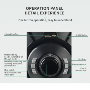 اسپیکر بلوتوثی نیو استار مدل NS5813