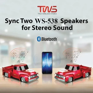 اسپیکر بلوتوثی قابل حمل وستر مدل WSTER WS-538