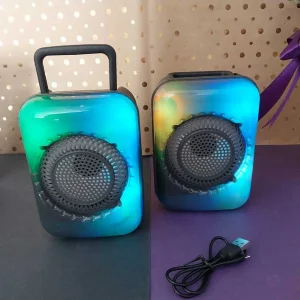 اسپیکر بلوتوثی قابل حمل مدل GTS-1867 با rgb