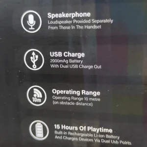 اسپیکر بلوتوثی قابل حمل مدل GLASS5MINI