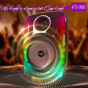 اسپیکر بلوتوثی قابل حمل گریت نایس مدل GTS-1802