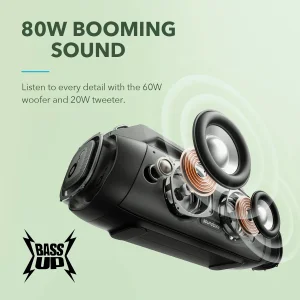 اسپیکر بلوتوثی قابل حمل انکر مدل Motion Boom Plus
