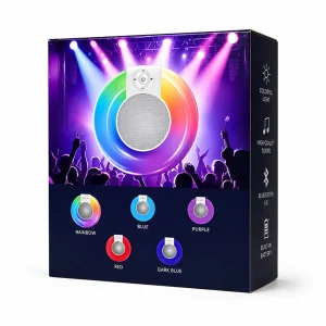 اسپیکر بلوتوثی قابل حمل مدل RGB--3