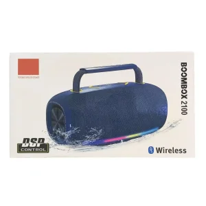 اسپیکر بلوتوثی قابل حمل مدل BOOMBOX 2100