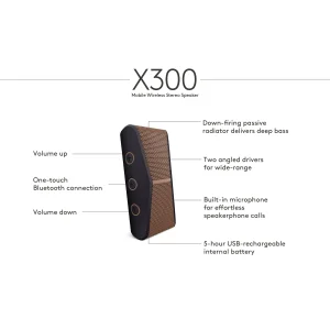 اسپیکر بلوتوثی قابل حمل لاجیتک مدل X300 Mobile Wireless Speaker
