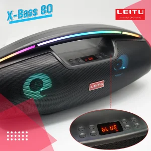 اسپیکر بلوتوثی قابل حمل لیتو مدل X-BASS 80