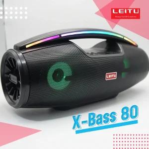 اسپیکر بلوتوثی قابل حمل لیتو مدل X-BASS 80