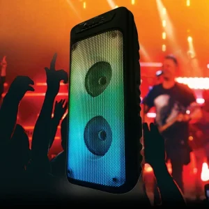 اسپیکر بلوتوثی قابل حمل مدل FLAME-LIGHT-P0RTABLE
