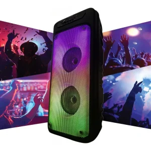اسپیکر بلوتوثی قابل حمل مدل FLAME-LIGHT-P0RTABLE