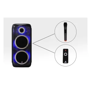 اسپیکر بلوتوثی قابل حمل پرو آدیو مدل Party Box 802M1