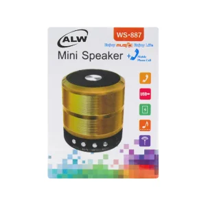اسپیکر بلوتوثی قابل حمل ای ال وی مدل WS-887