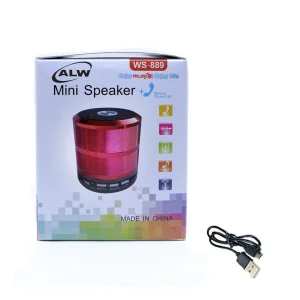 اسپیکر بلوتوثی قابل حمل ای ال وی مدل WS-887